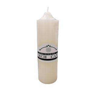 Vela marfil de 695g