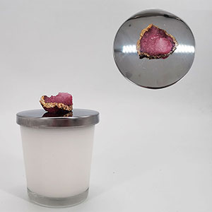 Vela perfumada en vaso - Galerías el Triunfo - 182072508044