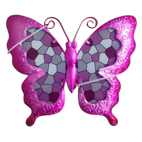 Mariposa rosa para colgar