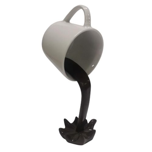 Taza de café beige