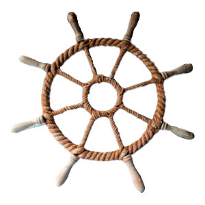 Timón de madera