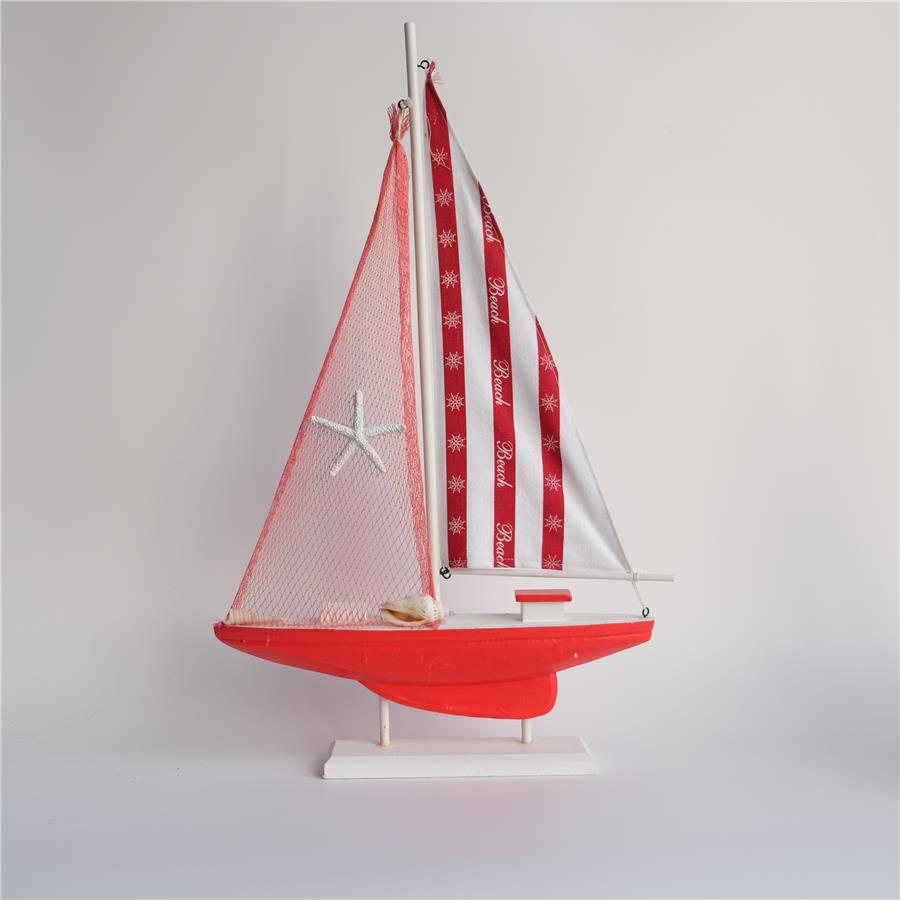 Velero rojo con blanco - Galerías el Triunfo - 206071383206