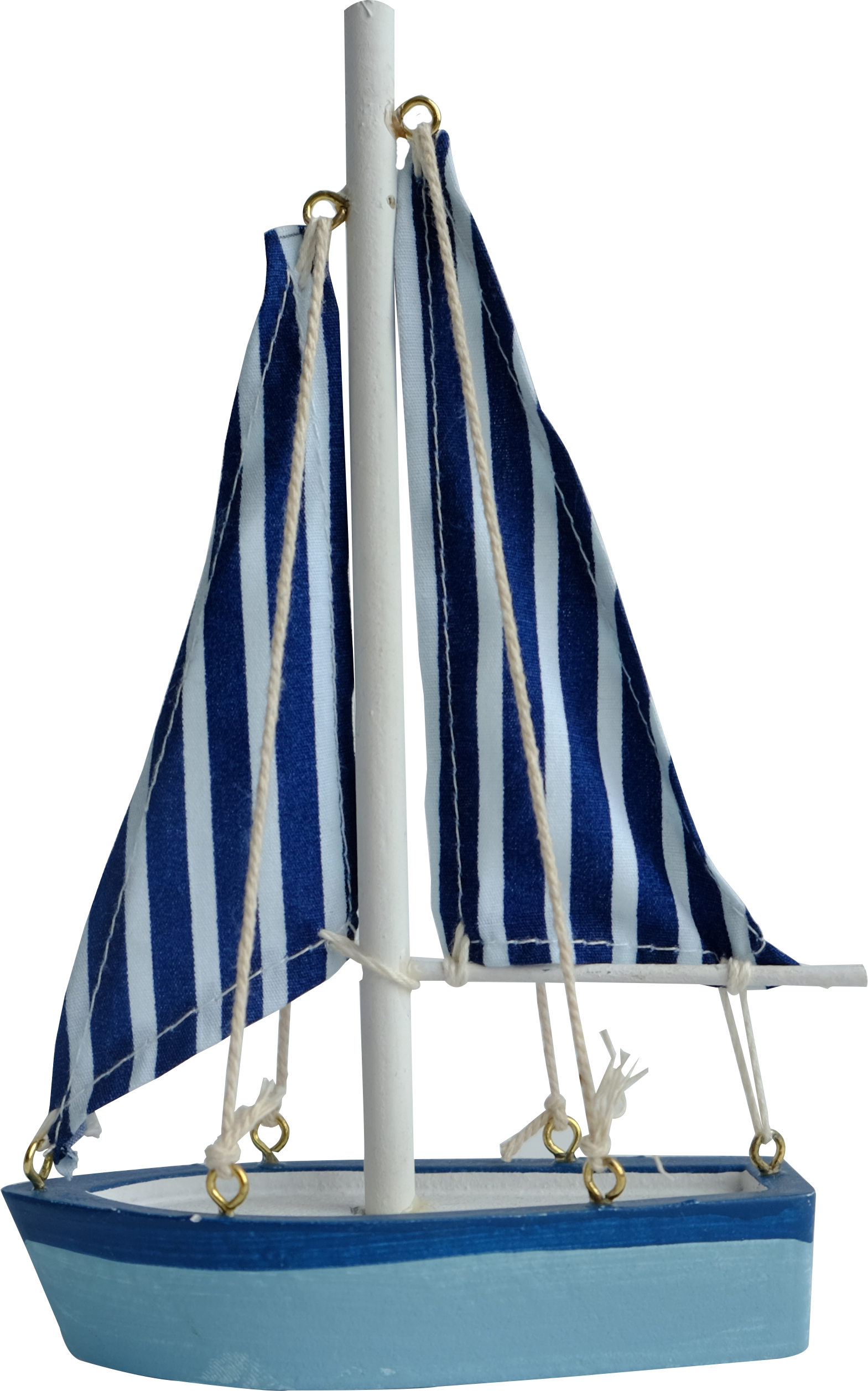Velero azul con blanco - Galerías el Triunfo - 206071383223