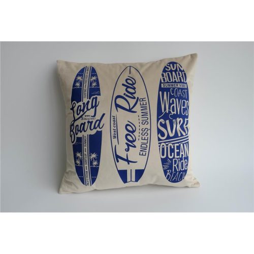 Cojin beige estampado tabla