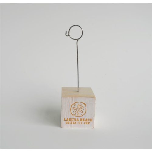 Porta tarjetas estampado marino