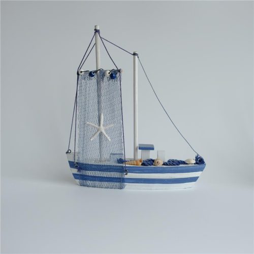 Barco marino azul