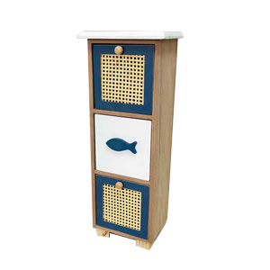 Caja diseño marino