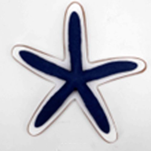 Estrella marina azul oscuro