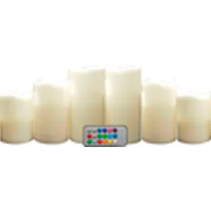 Juego de 6 velas - Galerías el Triunfo - 210072235003