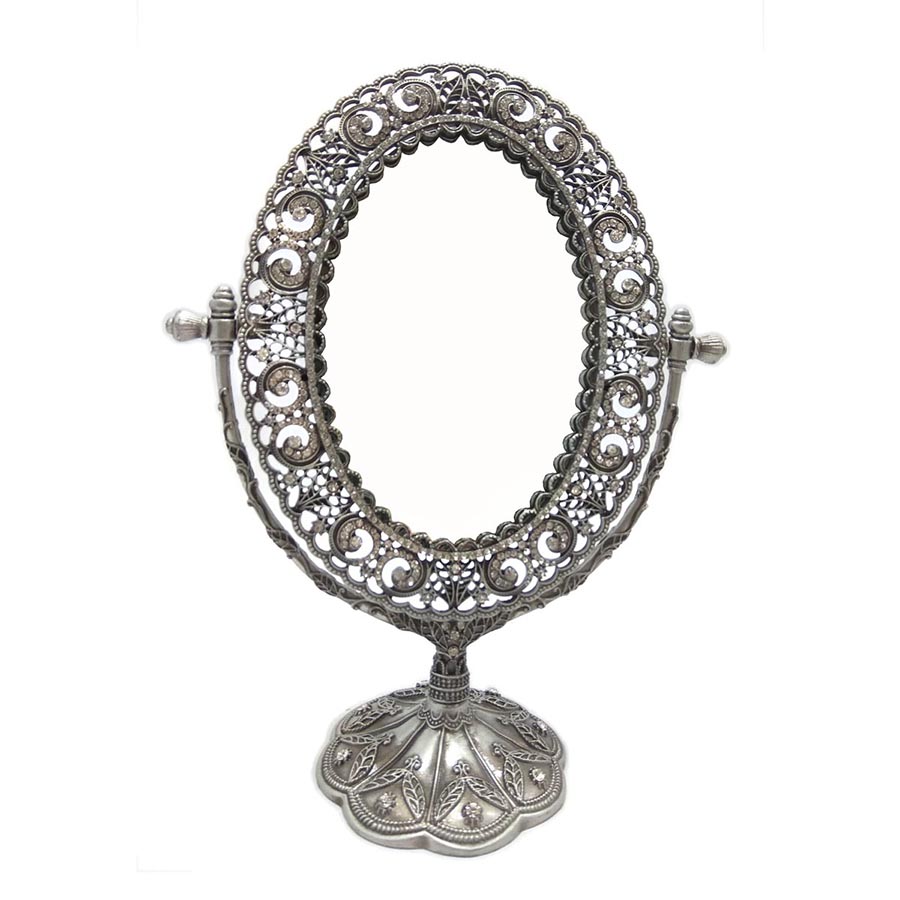 Espejo oval con base - Galerías el Triunfo - 210207655036