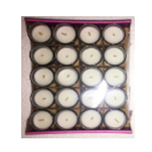 Paquete con 20 velas