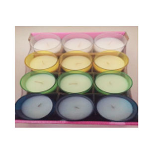 Paquete con 12 velas