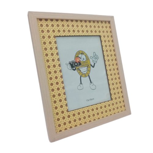 Portarretrato de madera