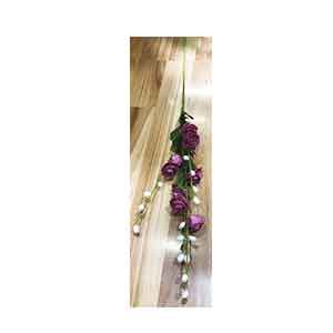 Vara de rosas rosas