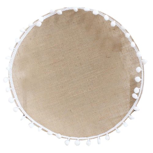 Mantel individual redondo