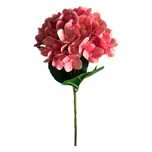 Vara de hortencias rosa