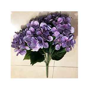 Ramo de hortencias lilas