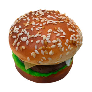 Hamburguesa con ajonjoli