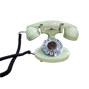 Teléfono verde claro diseño