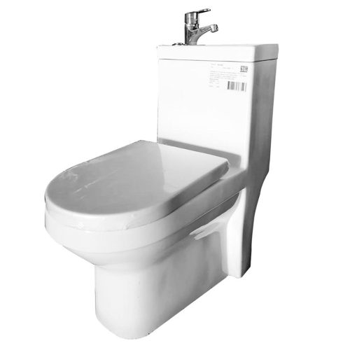 Escusado de ceramica blanco