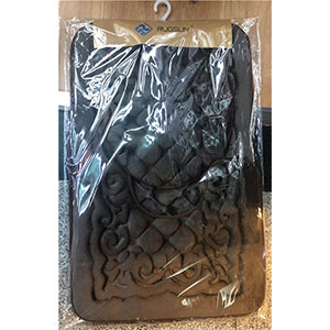 Juego de baño cafe