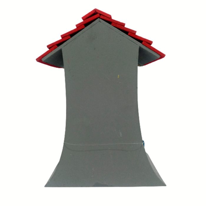 Casa para aves gris - Image 4