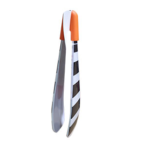 Pinzas de silicón naranja