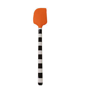 Espátula de silicón naranja/blanco