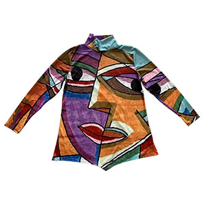 Blusa con rostro