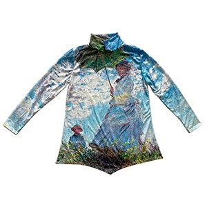 Blusa con diseño mujer