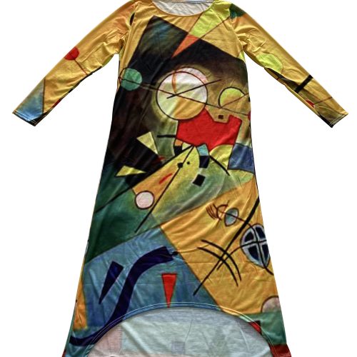 Vestido Largo con diseño
