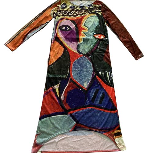 Vestido Largo con diseño
