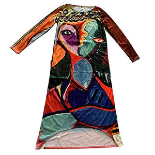 Vestido Largo con diseño
