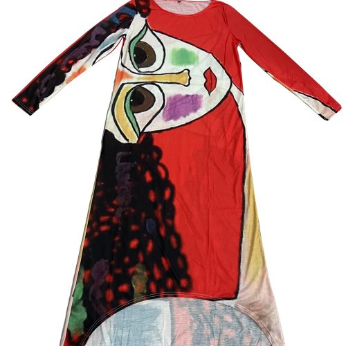 Vestido Largo con diseño