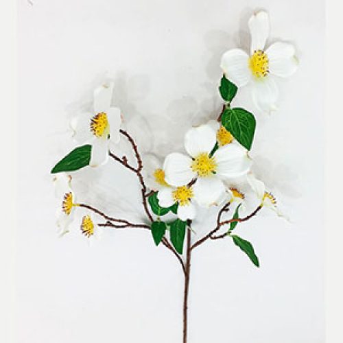 Vara de flores blancas