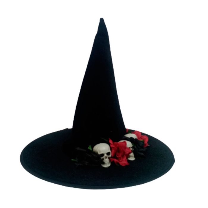Sombrero negro de bruja - Image 5