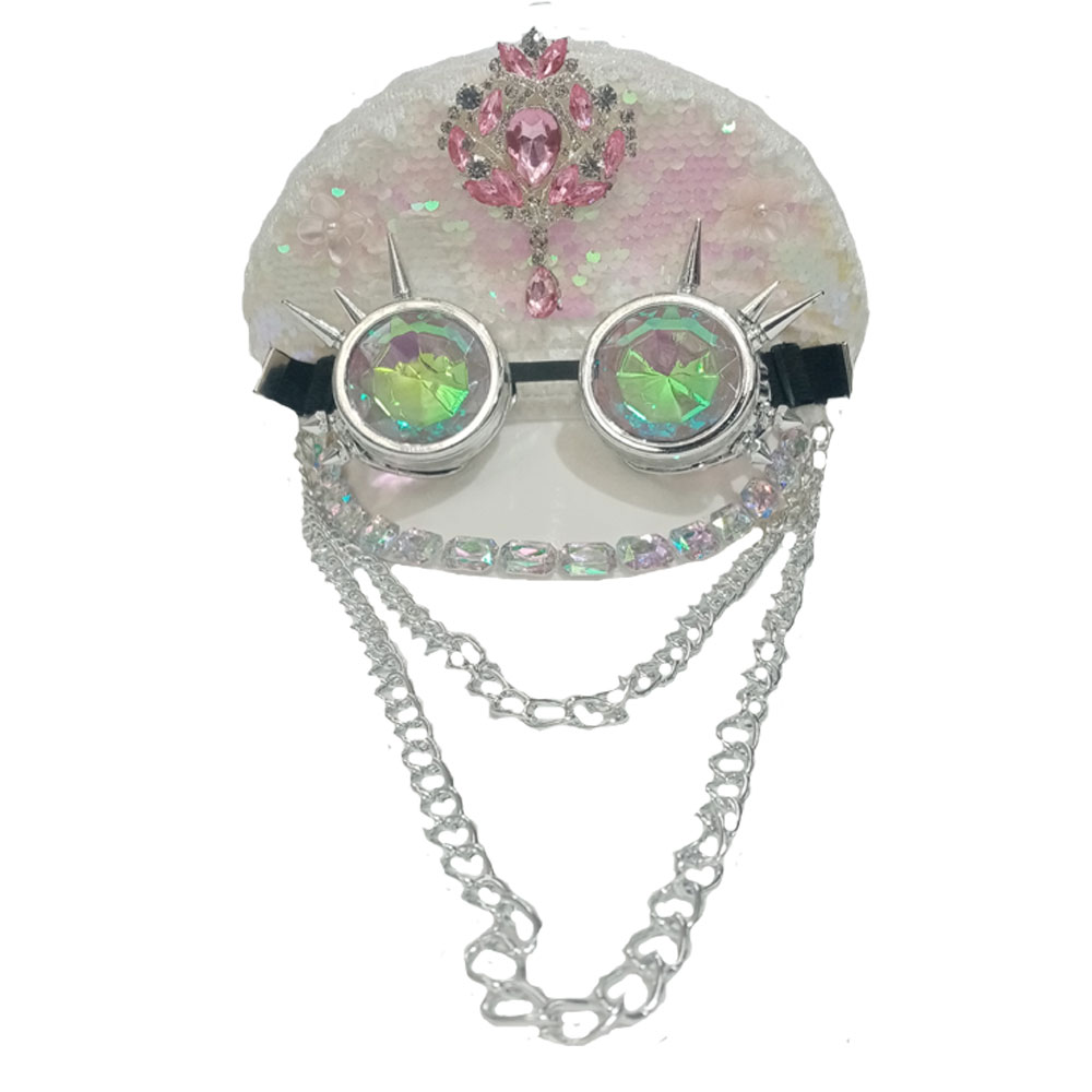 Sombrero de policia blanco - Galerías el Triunfo - 291001736563