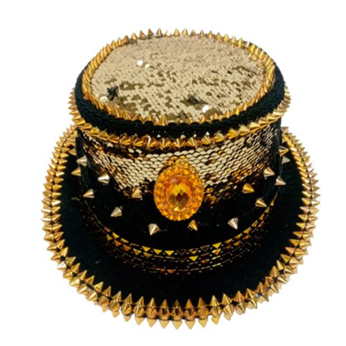 Sombrero de copa negro