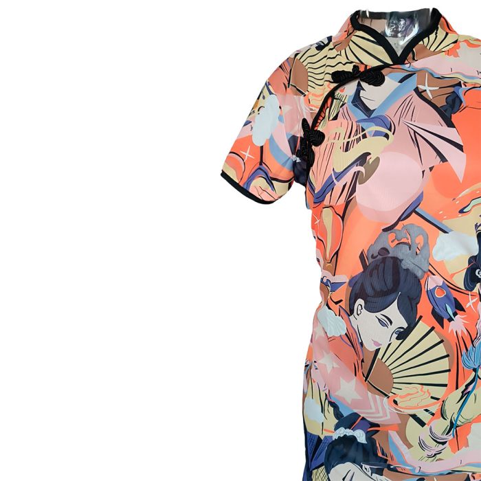 Vestido diseño oriental - Image 3