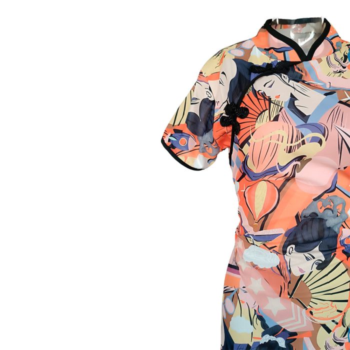 Vestido diseño oriental - Image 3