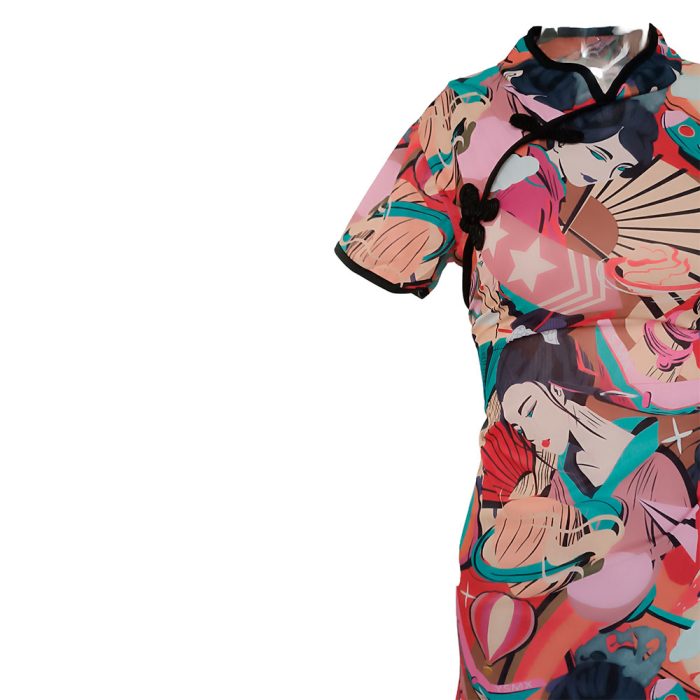 Vestido diseño oriental - Image 3