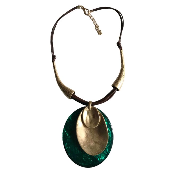 Collar con piedra - Galerías el Triunfo - 291001736708