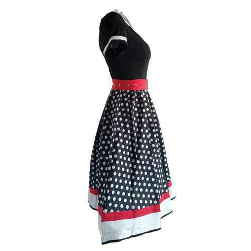 Juego de vestido negro