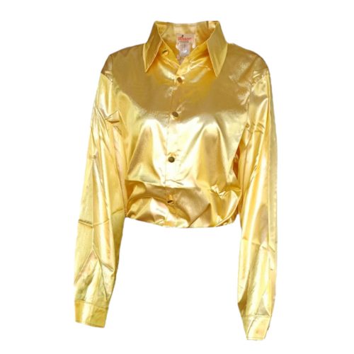 Conjunto de Camisa dorada