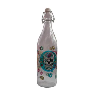 Botella de vidrio