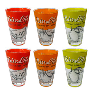 Set de 6 vasos