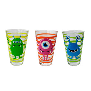 Set de 3 vasos
