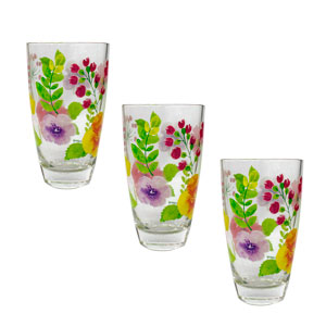 Set de 3 vasos