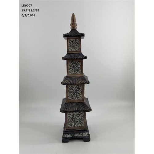 Escultura diseño pagoda