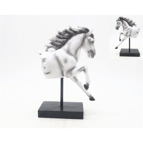 Cabeza de caballo blanco
